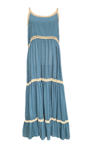 Vestido Maxi Azul