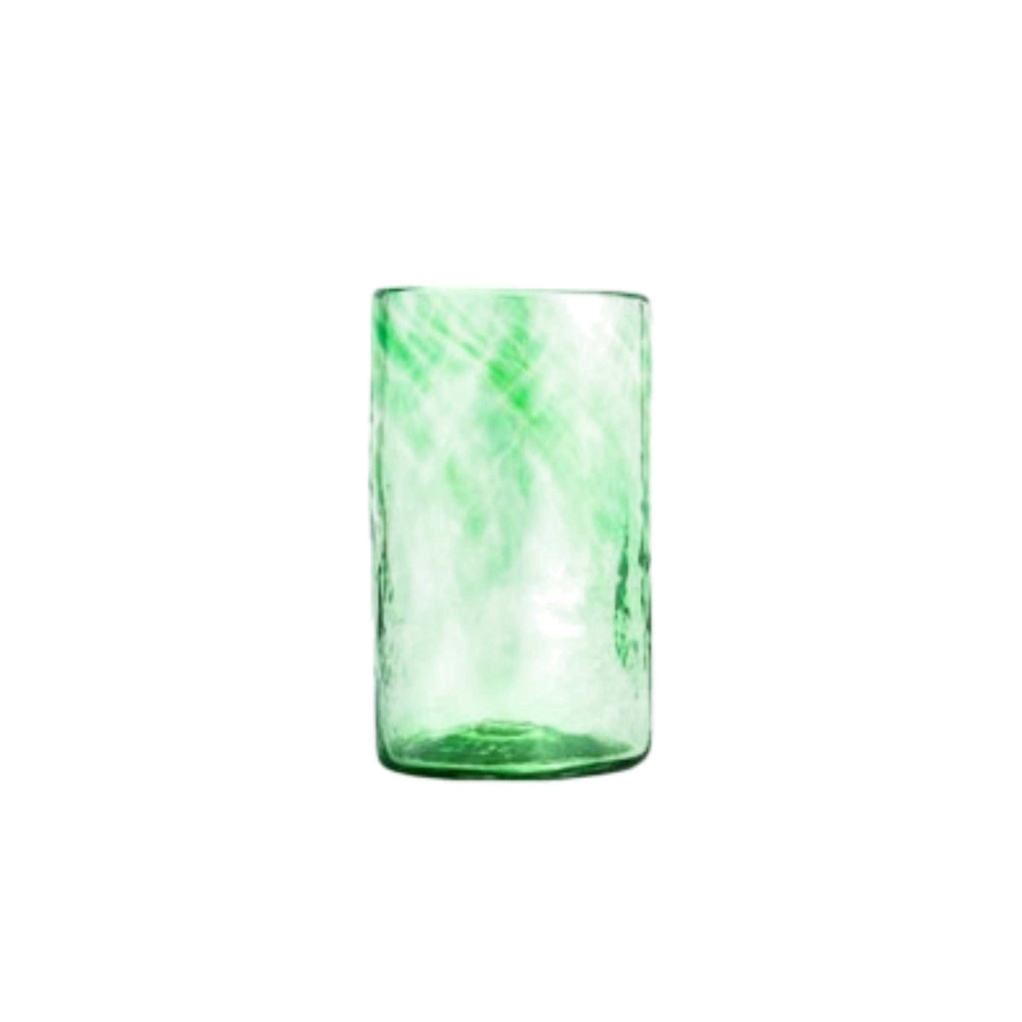 Tall Green Glass
