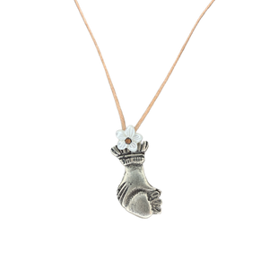 Heart + Hand Necklace